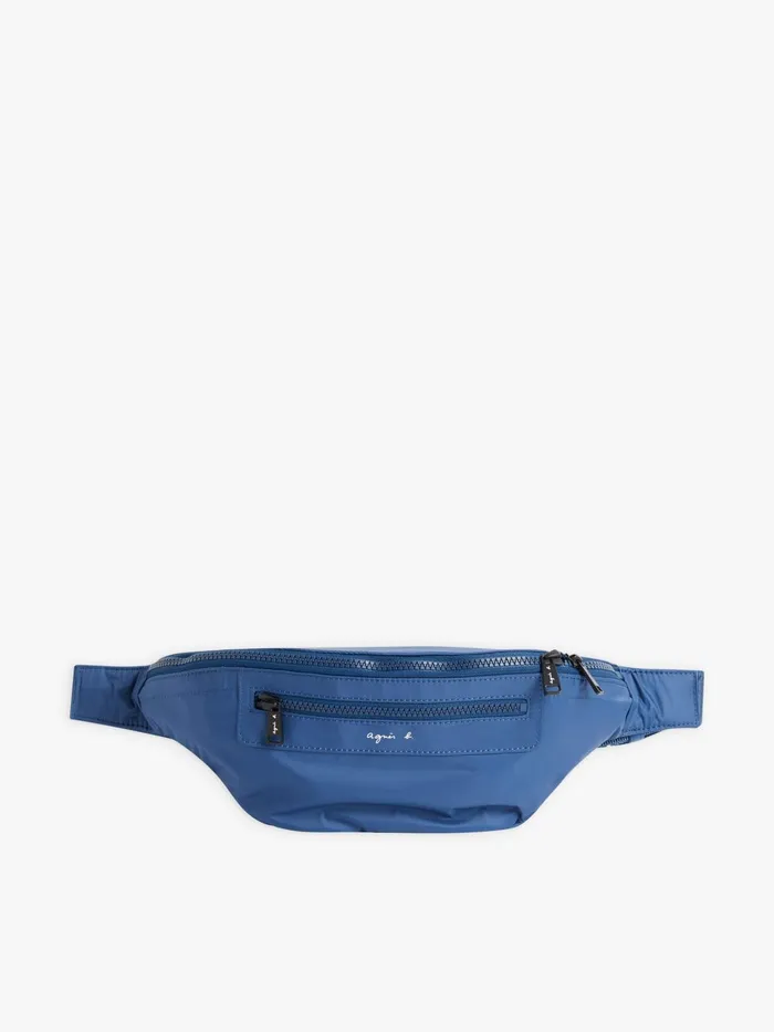 Women Agns B Bags Blue Nylon Bum Bag