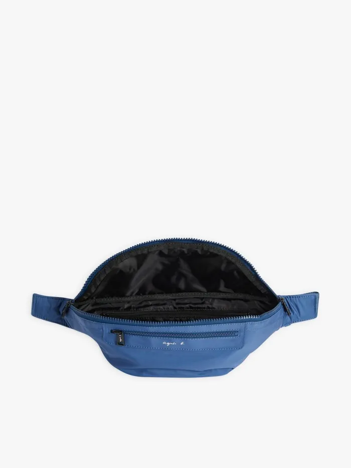 Women Agns B Bags Blue Nylon Bum Bag