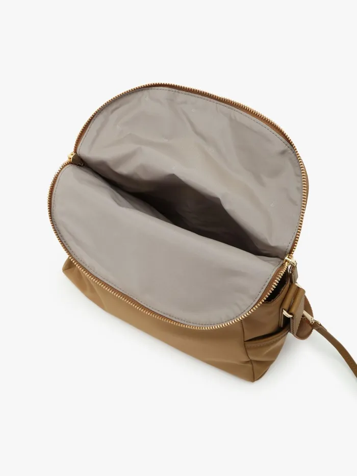 Women Agns B Bags Brown Nylon Shoulder Bag