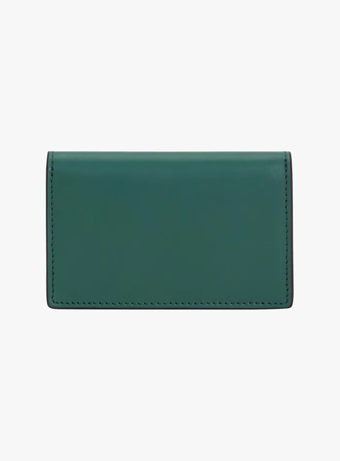 Women Agns B Bags Green Leather Wallet