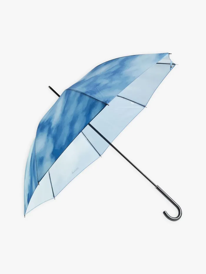 Women Agns B Caps and Hats Clouds Umbrella Digital Print Photo