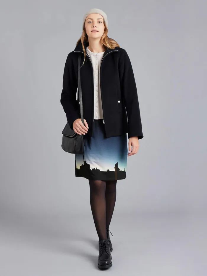 Women Agns B Cardigans Beige Le Classique Fleece Snap Cardigan