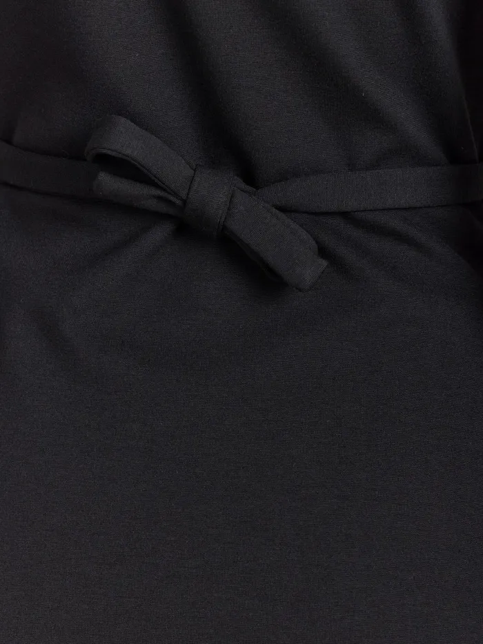 Women Agns B Dresses Black Milano Viscose Sofie Dress