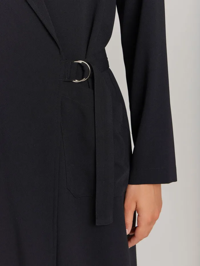 Women Agns B Dresses Black Polyester Dress