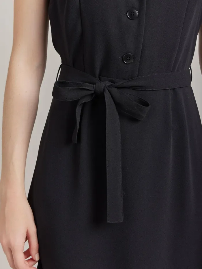 Women Agns B Dresses Black Polyester Franny Dress