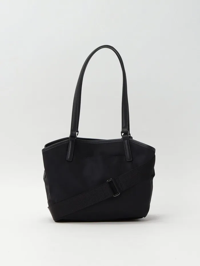 Women Agns B Handbags Black Nylon Canvas agns B Branded Bag