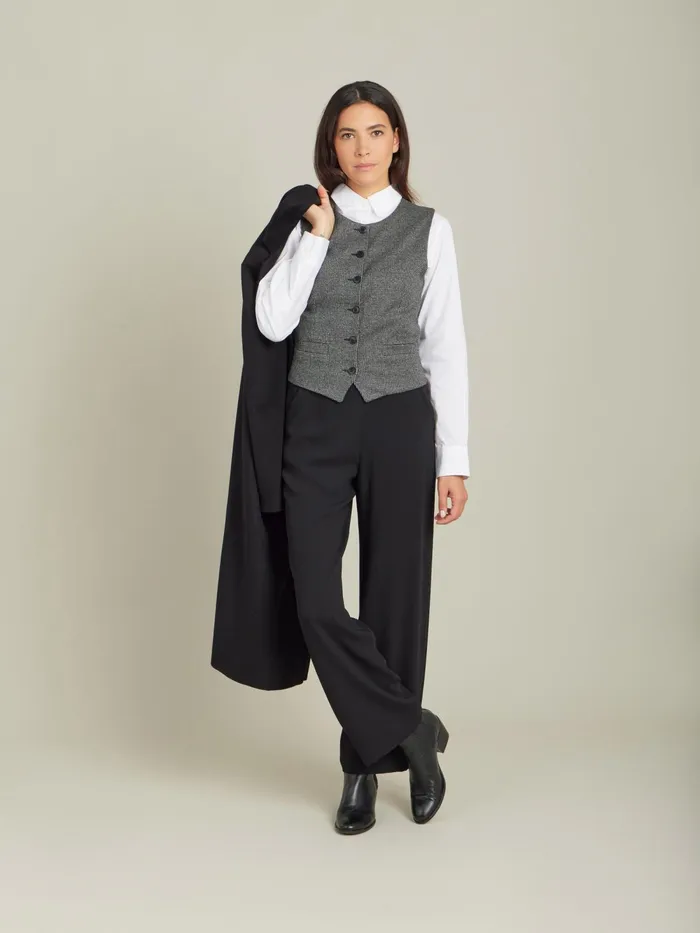 Women Agns B Jackets and Coats Black Jacquard Adrien Cardigan