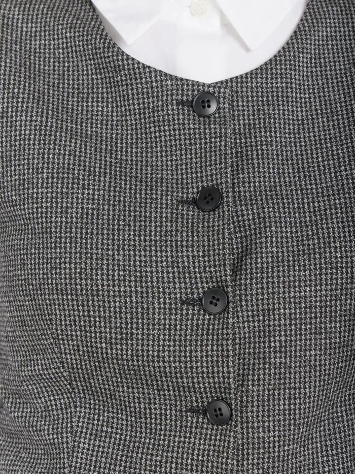 Women Agns B Jackets and Coats Black Jacquard Adrien Cardigan