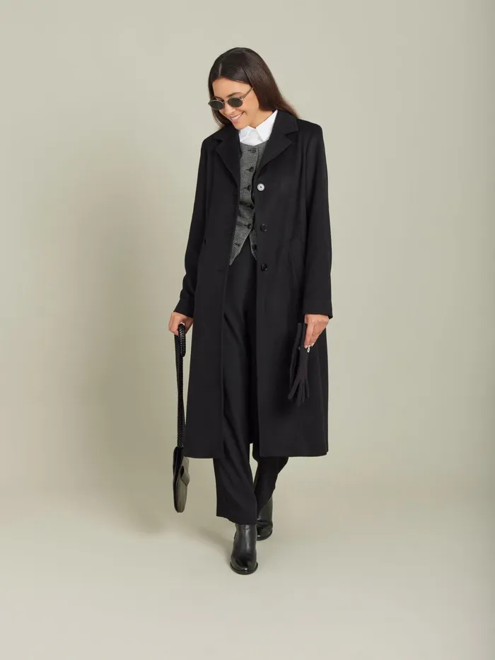 Women Agns B Jackets and Coats Black Jacquard Adrien Cardigan