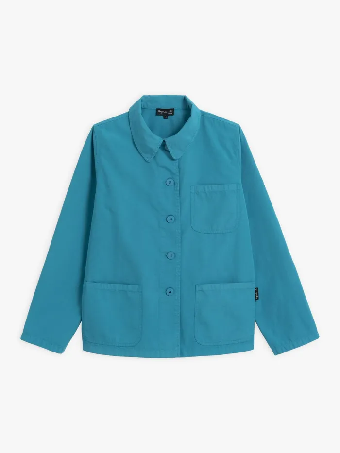 Women Agns B Jackets and Coats Cotton Canvas Sanshui Jacket