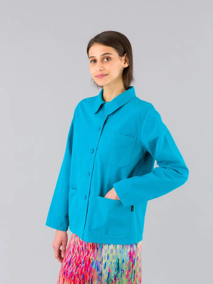 Women Agns B Jackets and Coats Cotton Canvas Sanshui Jacket
