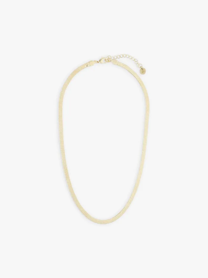 Women Agns B Jewellery and Watches Gold Brass Florena Necklace