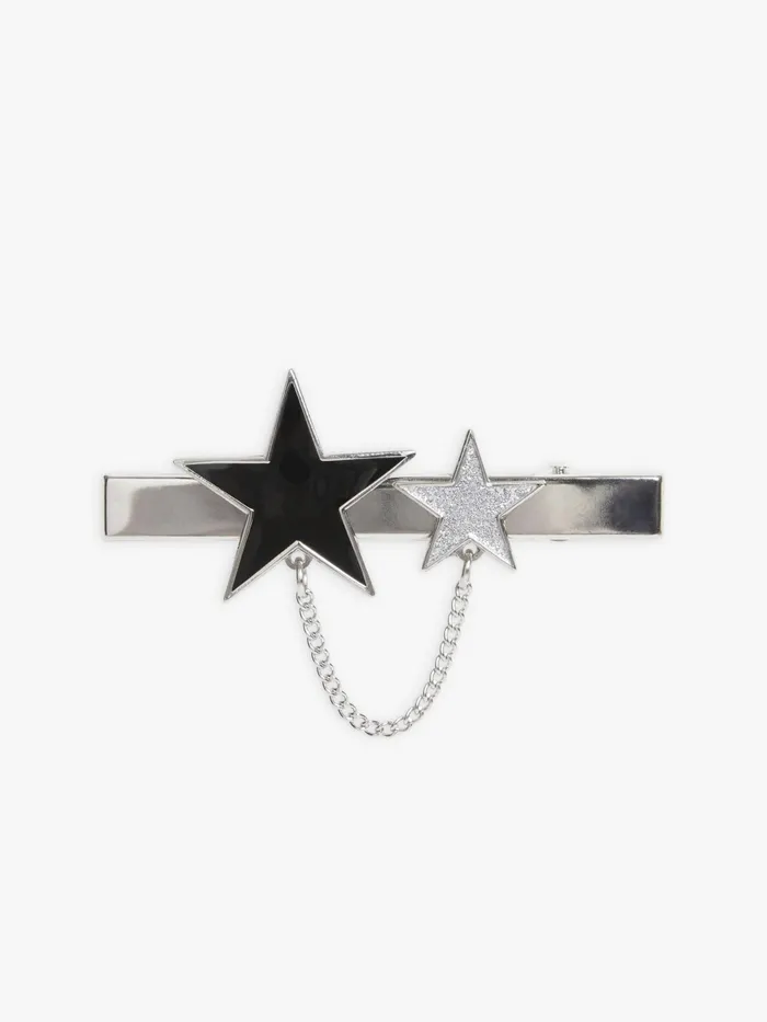 Women Agns B Jewellery and Watches Iron Double Star Clip