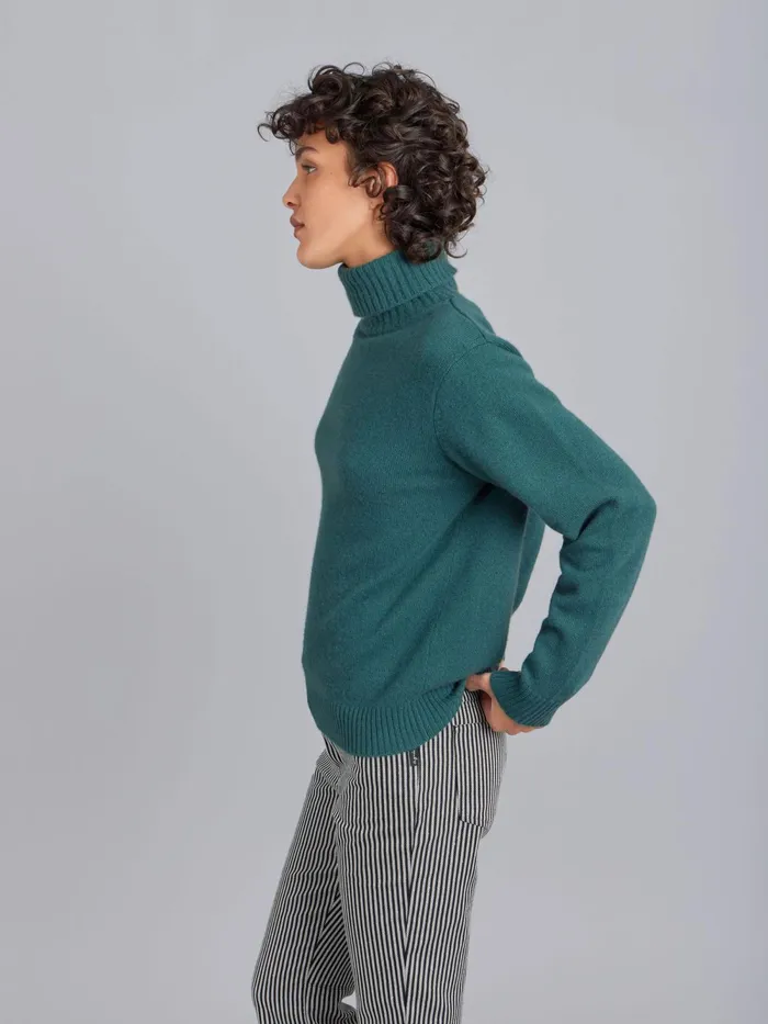Women Agns B Jumpers Green Cashmere Senga Sweater