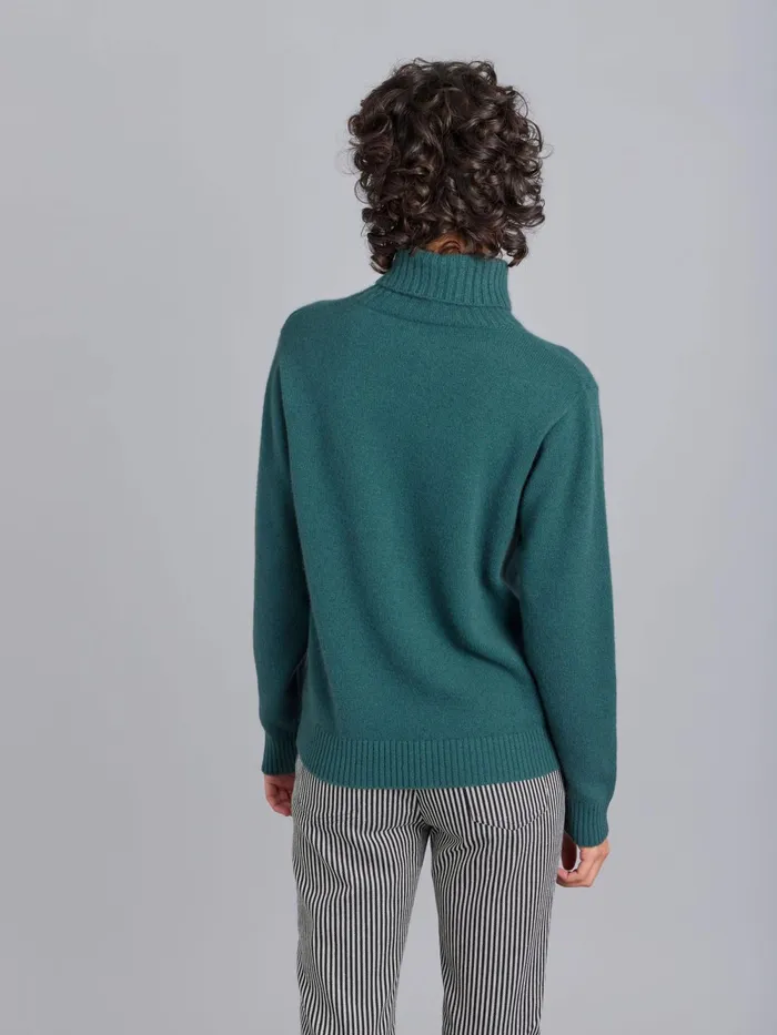 Women Agns B Jumpers Green Cashmere Senga Sweater