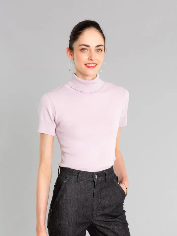 Women Agns B Jumpers Light Pink Cotton Eddy Jumper