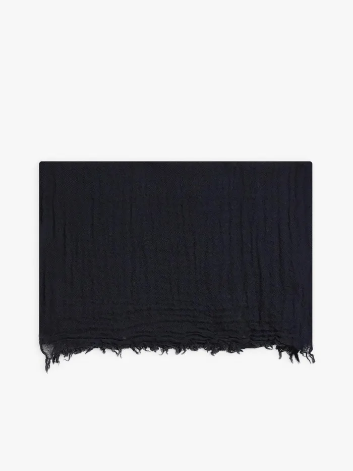 Women Agns B Scarves Black Wool Betty Scarf