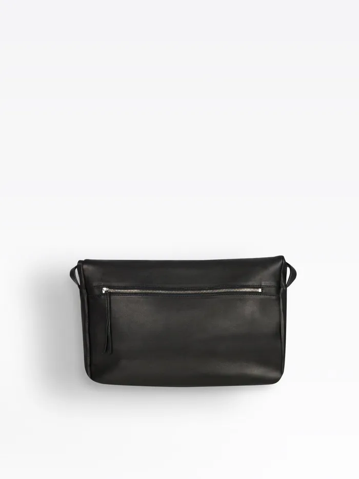 Women Agns B Shoulder Bags Black Leather Amelia Bag