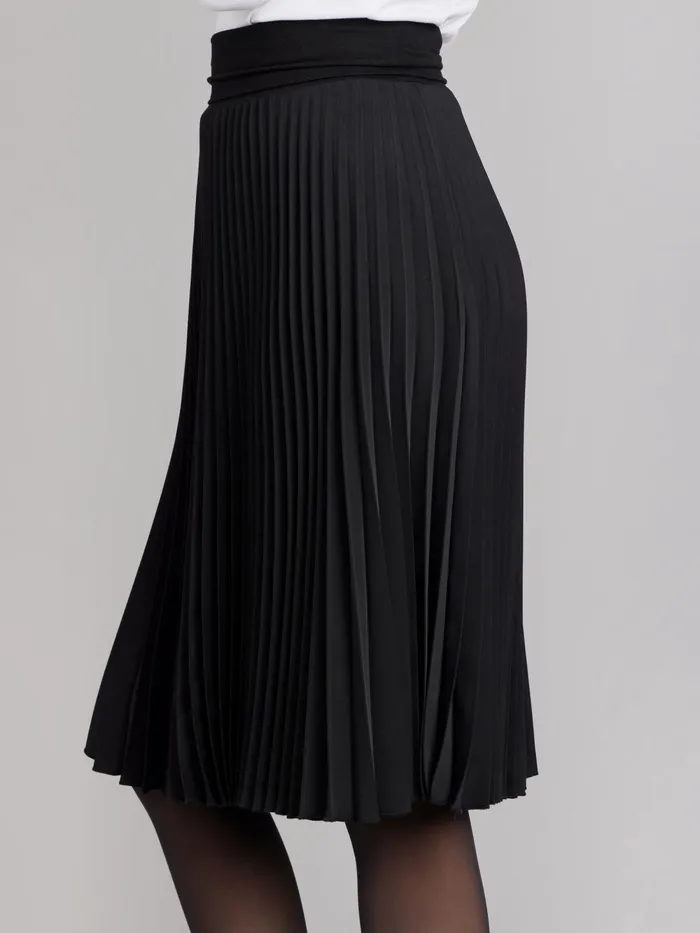 Women Agns B Skirts and Shorts Black Baa Pleated Skirt