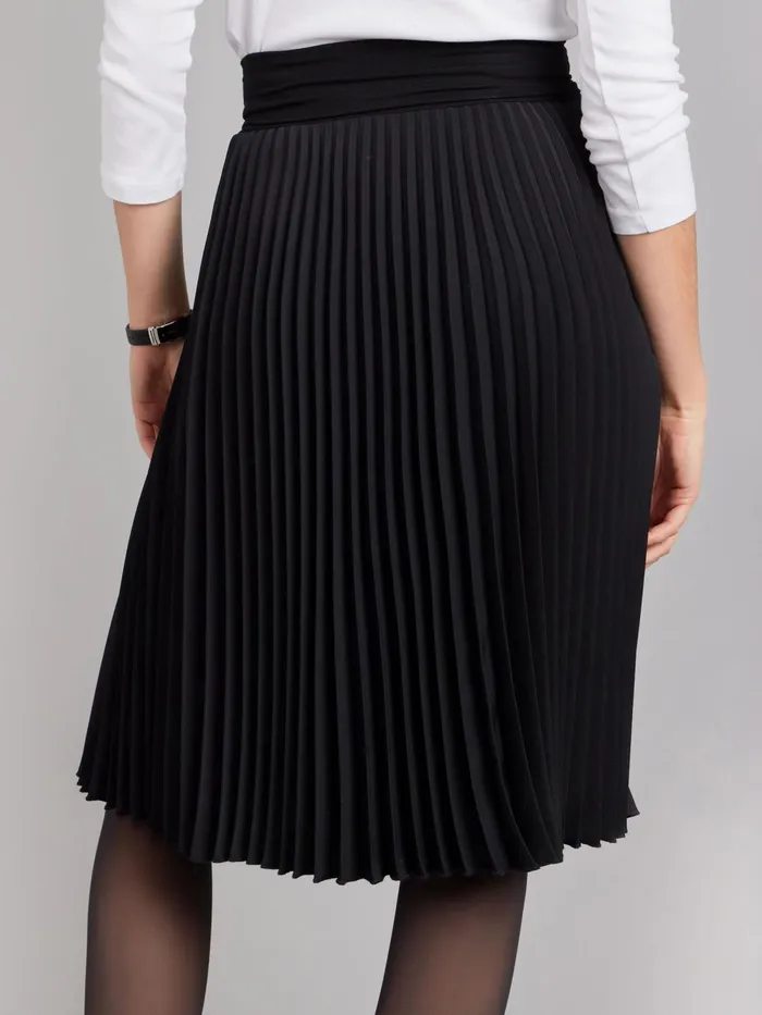 Women Agns B Skirts and Shorts Black Baa Pleated Skirt
