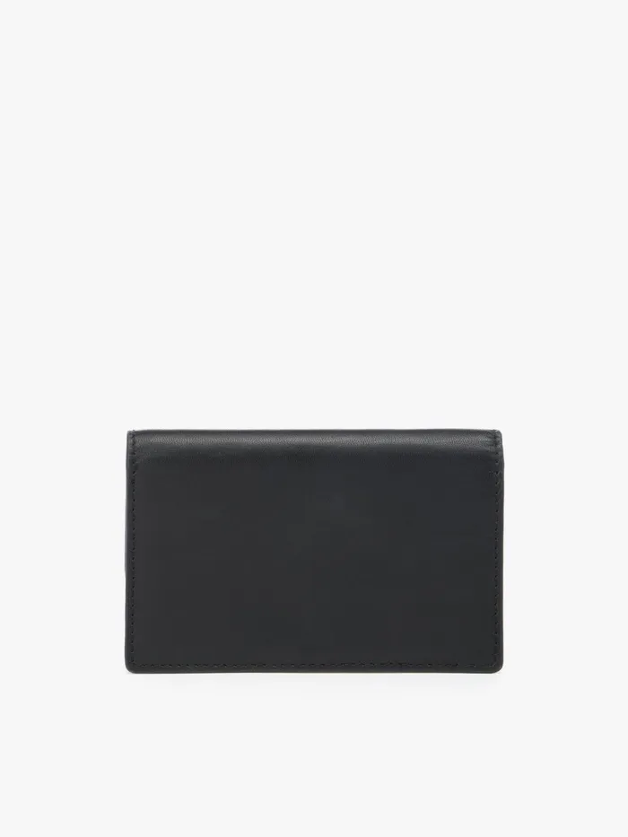 Women Agns B Small Leather Goods Black Leather Wallet