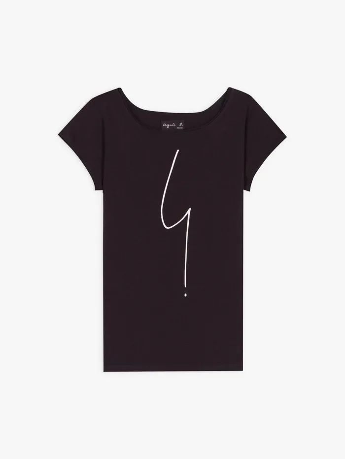 Women Agns B Tshirts and Tank Tops Black Short Sleeves Australie 034irony034 Tshirt