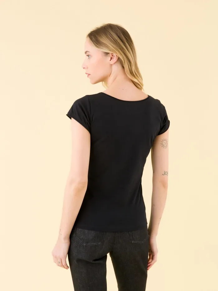 Women Agns B Tshirts and Tank Tops Black Short Sleeves Australie 034irony034 Tshirt