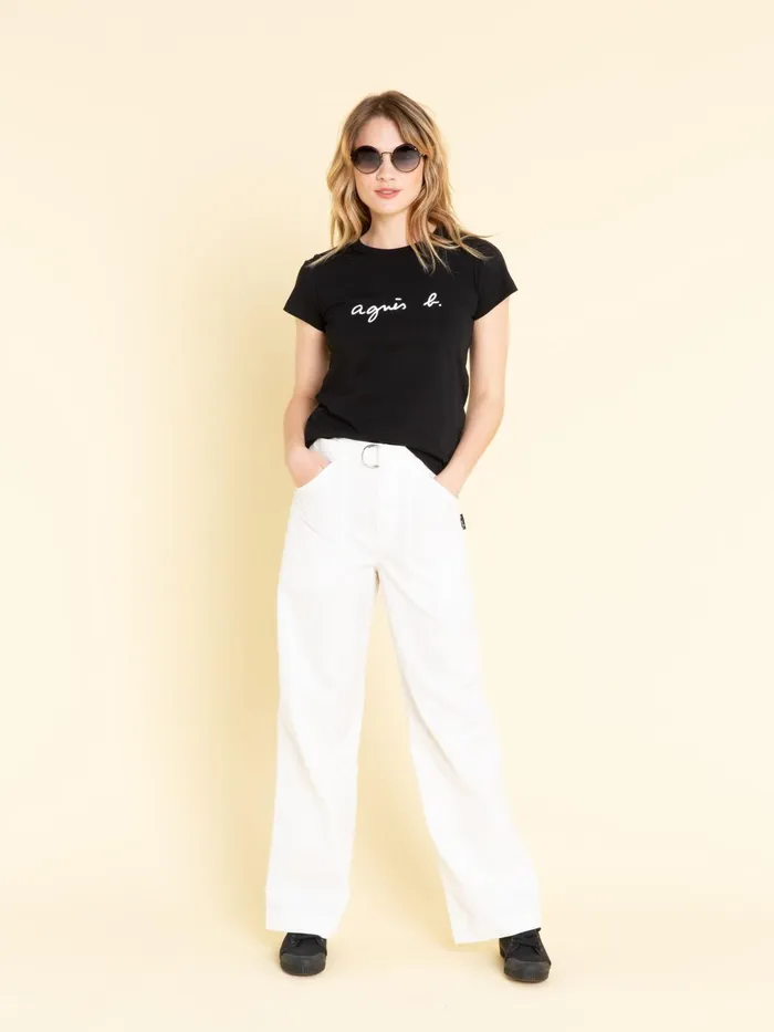 Women Agns B Tshirts and Tank Tops Black Short Sleeves Brando 034agns B034 Tshirt