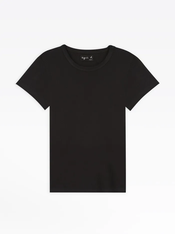Women Agns B Tshirts and Tank Tops Black Short Sleeves Brando Tshirt