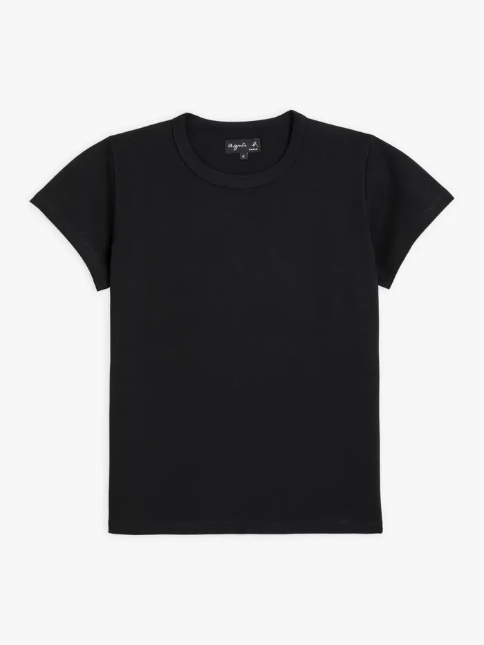 Women Agns B Tshirts and Tank Tops Black Short Sleeves Brando Tshirt