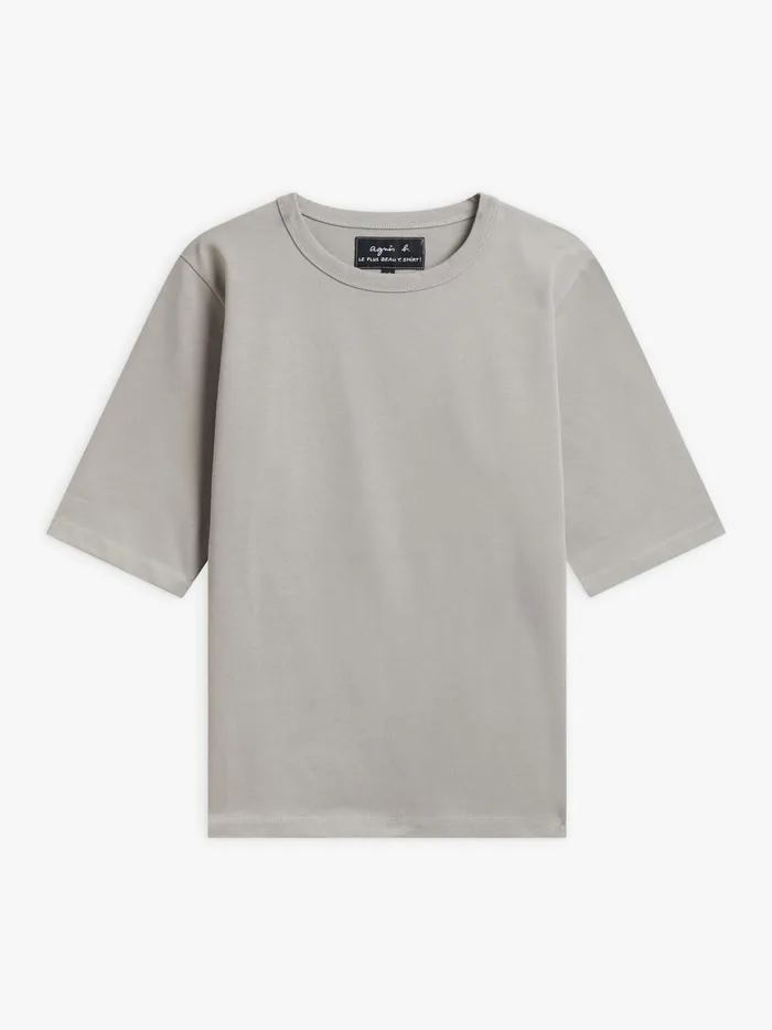 Women Agns B Tshirts and Tank Tops Grey Cotton Brando Tshirt