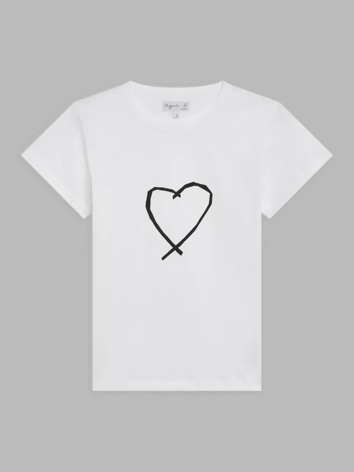 Women Agns B Tshirts and Tank Tops White Sarajevo Heart Brando Tshirt