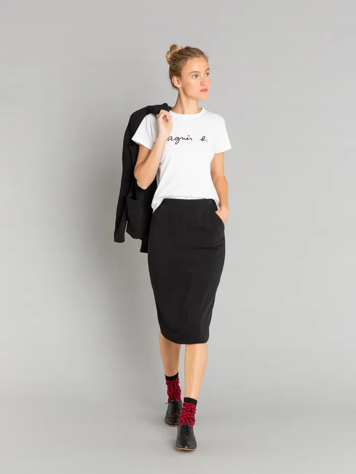 Women Agns B Tshirts and Tank Tops White Short Sleeves Brando 034agns B034 Tshirt
