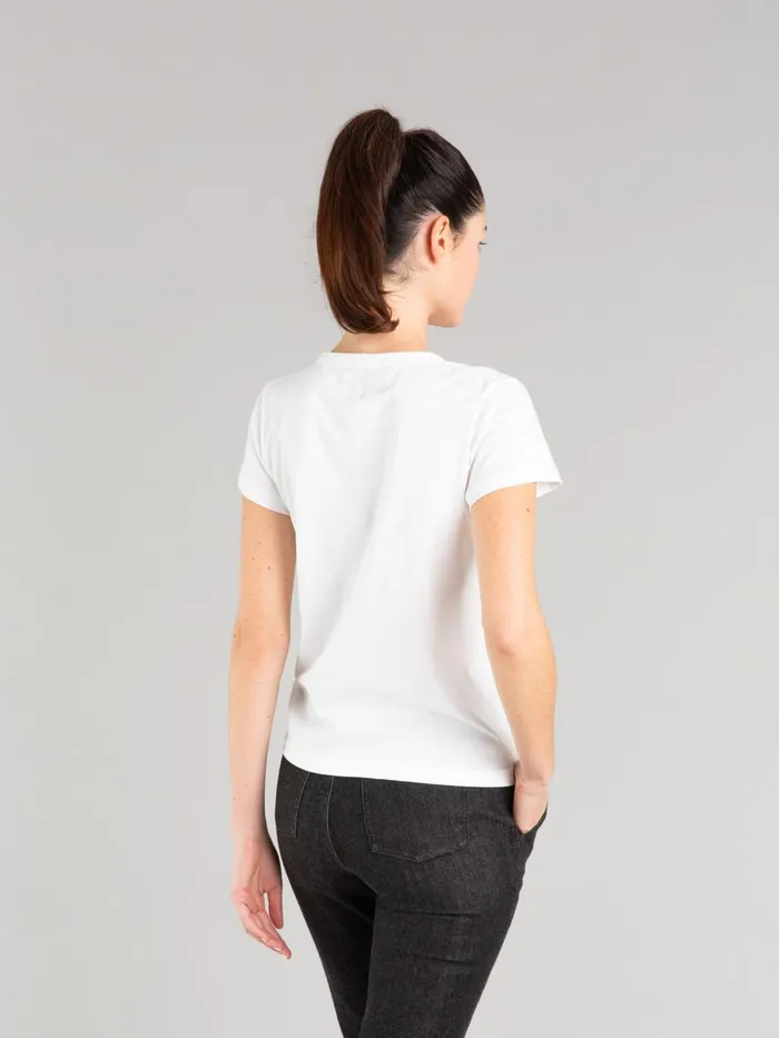 Women Agns B Tshirts and Tank Tops White Short Sleeves Brando Star Tshirt
