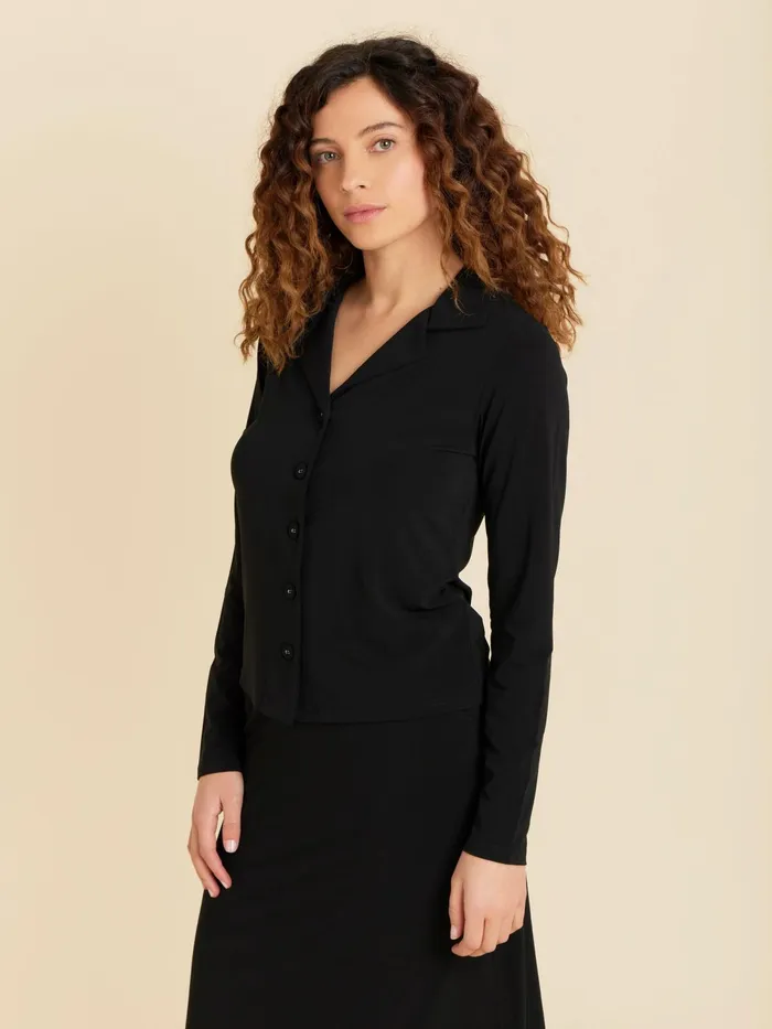 Women Agns B Tops and Shirts Black New Cubana Shirt