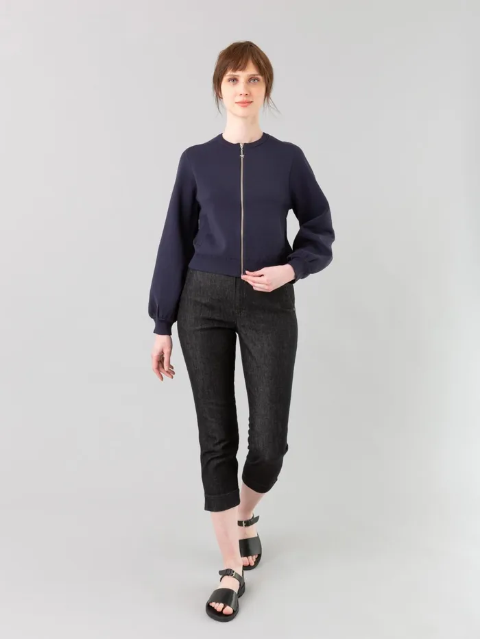 Women Agns B Trousers and Jeans Black 78length Marilyn Jeans