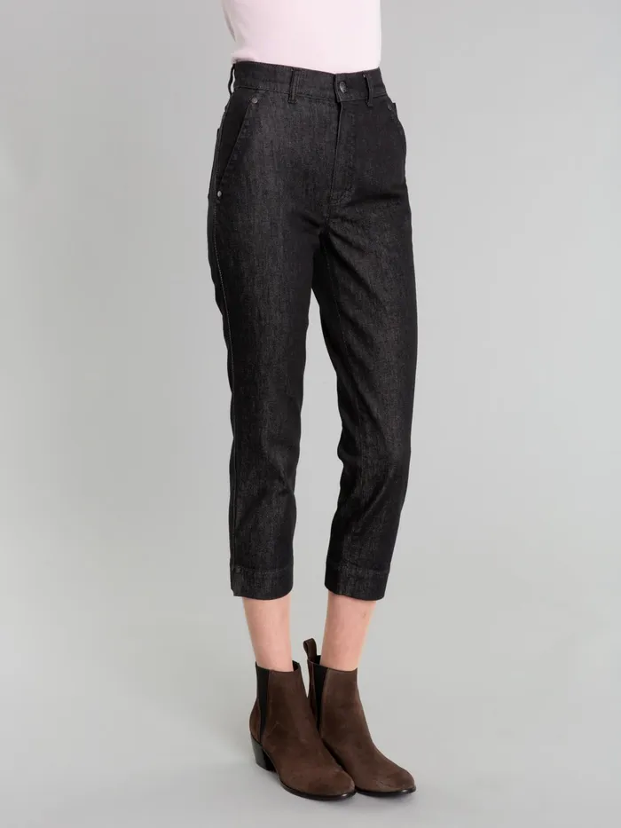 Women Agns B Trousers and Jeans Black 78length Marilyn Jeans