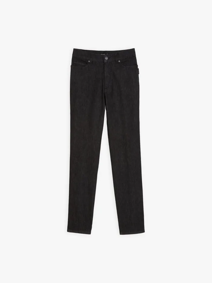 Women Agns B Trousers and Jeans Black Misfits Slim Jeans