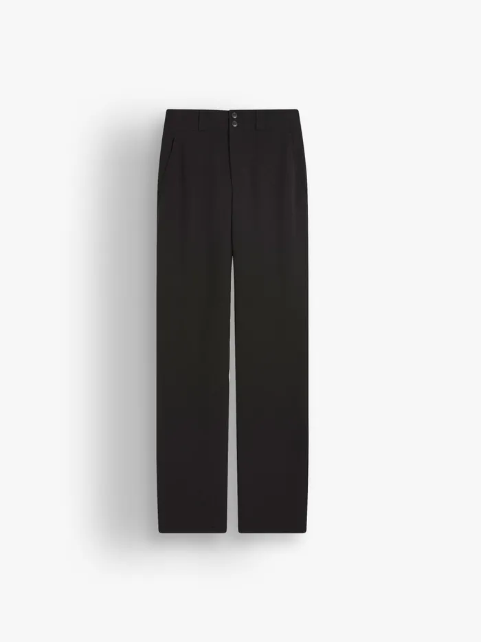 Women Agns B Trousers and Jeans Black Treillis Trousers