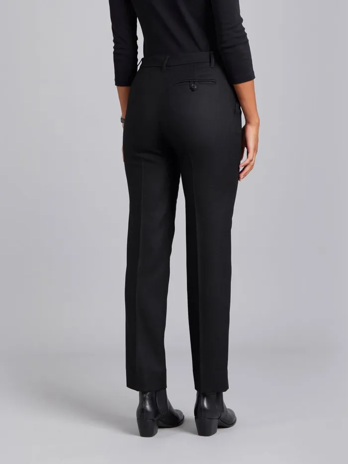 Women Agns B Trousers and Jeans Black Wool Fergie Trousers