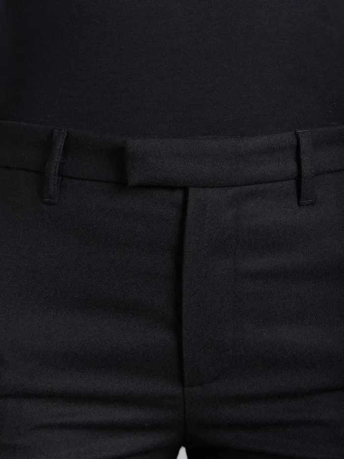 Women Agns B Trousers and Jeans Black Wool Fergie Trousers