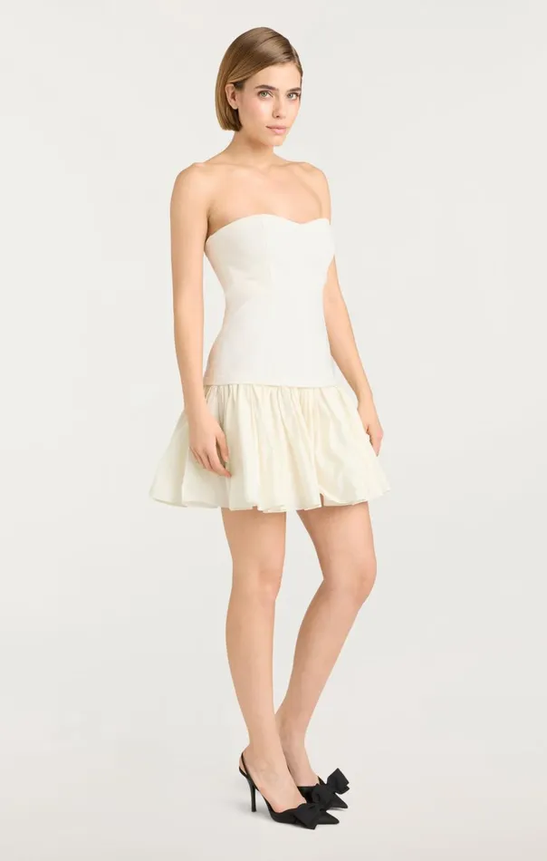 Women Amanda Dress Ivory Cinq Sept Mini