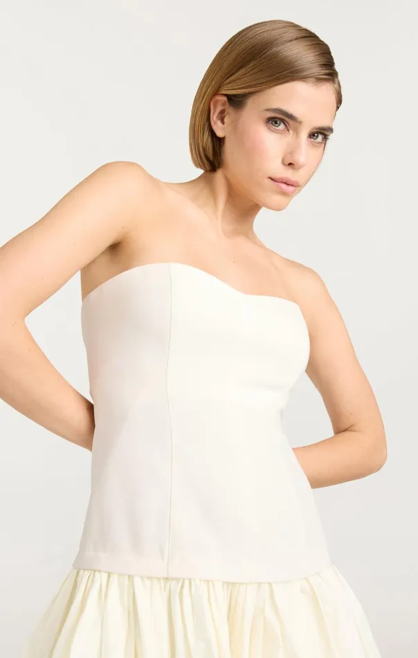 Women Amanda Dress Ivory Cinq Sept Mini