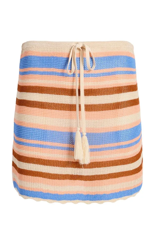 Women Ari Skirt Naturalmulti Cinq Sept Skirts