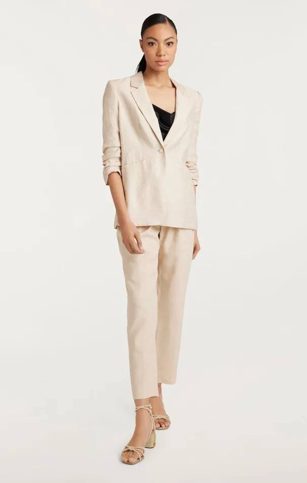 Women Arlene Pant Khaki Cinq Sept Pants