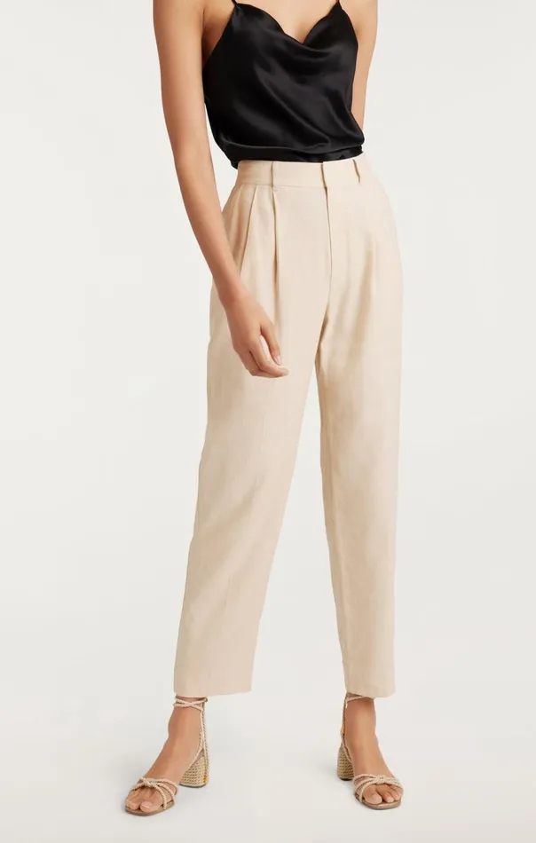 Women Arlene Pant Khaki Cinq Sept Pants