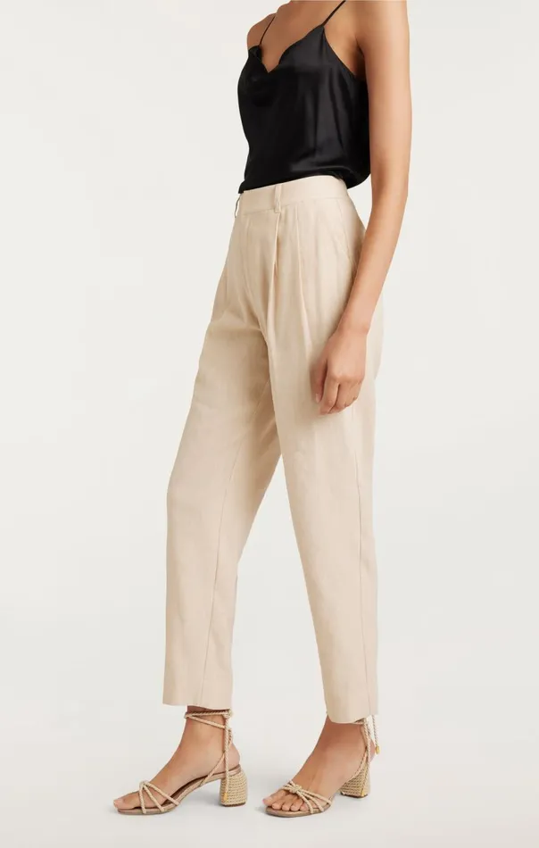 Women Arlene Pant Khaki Cinq Sept Pants