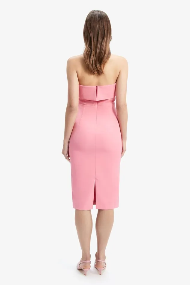 Women Bardot Day To Night Dresses Georgia Dress In Candy Pink Candy Pink Women Bardot Day To Night Dresses Georgia Dress In Candy Pink Candy Pink