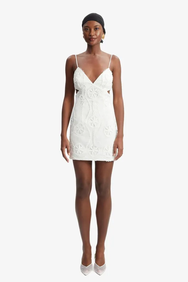 Women Bardot Day To Night Dresses Loressa Lace Mini Dress In Orchid White Orchid White Women Bardot Day To Night Dresses Loressa Lace Mini Dress In Orchid White Orchid White