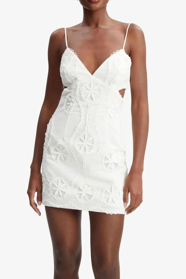 Women Bardot Day To Night Dresses Loressa Lace Mini Dress In Orchid White Orchid White Women Bardot Day To Night Dresses Loressa Lace Mini Dress In Orchid White Orchid White
